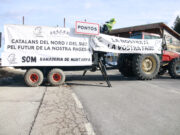 Els pagesos aixequen el tall de Coll d’Ares i esperen que les noves promeses del Govern “no tornin a ser fum”