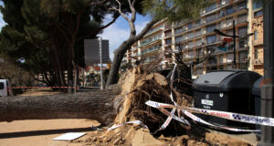 Els Bombers de la Generalitat reben més de 660 avisos per la ventada, el 75% a la demarcació de Girona