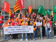 Desenes de treballadors de l’empresa Nora denuncien a Girona l’acomiadament d’un company per denunciar irregularitats