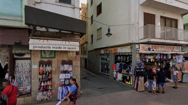 Imatge del carrer Baix de la Riera (Lloret de Mar)