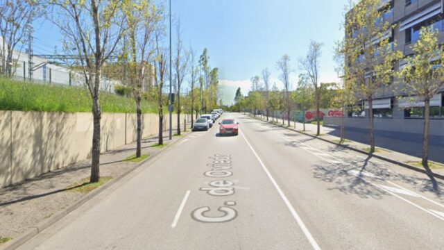 Imatge del carrer Oviedo (Girona)