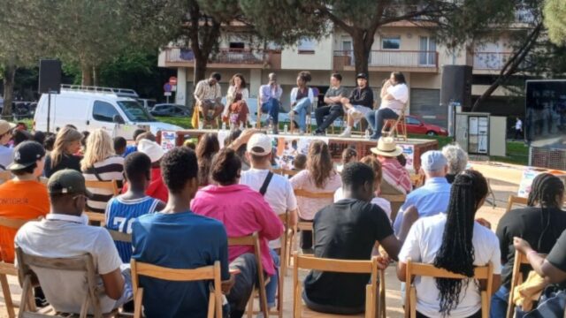 Imatge de l'activitat del consistori 'La Saltenca... Juga!' (Ajuntament de Salt, via xarxes socials)